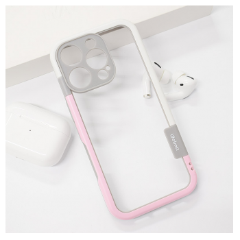 Maska Wallnut Bumper za iPhone 16 Pro Max pink