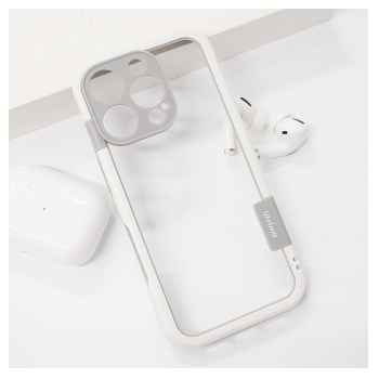 Maska Wallnut Bumper za iPhone 16 Pro Max bela