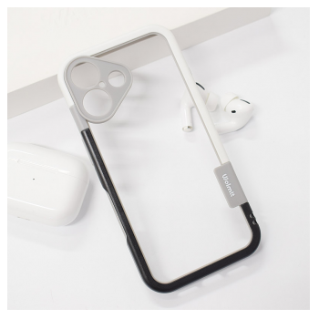 Maska Wallnut Bumper za iPhone 16 siva