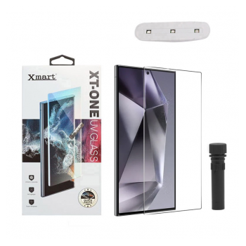Zastitno staklo XMART UV Glue Full Cover + lampa za Samsung S24/ S921B/ S25/ S931B