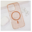 Maska Transparent Mag Case za iPhone 16 Pro Max zlatna