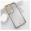 Maska Luxury Crystal Clear za Samsung S25 Ultra/ S938B plava