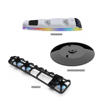 Docking station DOBE TP5-35130 za PS5 Slim crni