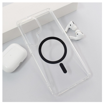 Maska Mag Case Crystal Clear za Samsung S25 Ultra/ S938B crna