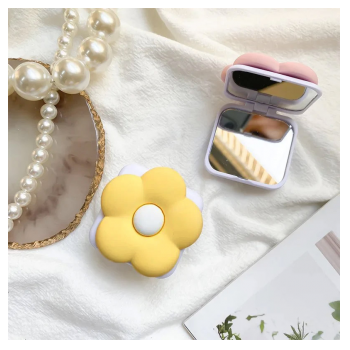 PopSocket Flower with mirror zuti