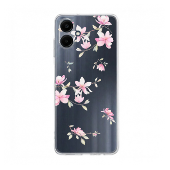 Maska Nanobit Print za Samsung A06/ A065F Pink Mangolia Flowers