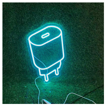 NEON svetleci reklamni znak Punjac