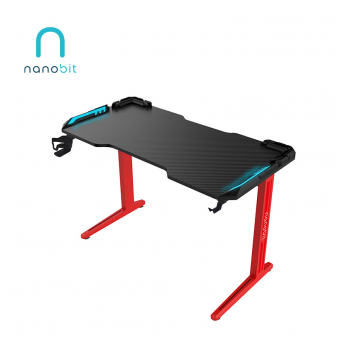 Gaming sto Nanobit NB502 RGB 120cm Ferrari Red