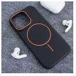 Maska Mag Case Summer Beats za iPhone 16 Pro crno narandzasta
