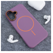 Maska Mag Case Summer Beats za iPhone 16 ljubicasto narandzasta