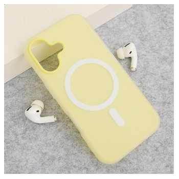 Maska Mag Case Flashy za iPhone 16 zuta