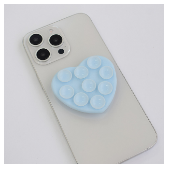 Popsocket Octobuddy Heart svetlo plavi