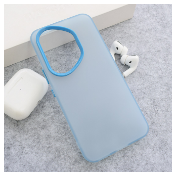 Maska Electro Glow Frame za Honor 400 Pro plava
