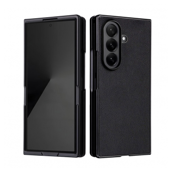 Maska Leather za Samsung Galaxy Z Fold 7/ F966B crna