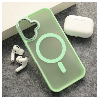 Maska Mag Case Candy Shield za iPhone 17 svetlo zelena