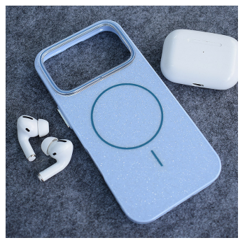 Maska Mag Case Fashion Glitter za iPhone 17 Pro Max/ 18 Pro Max svetlo plava