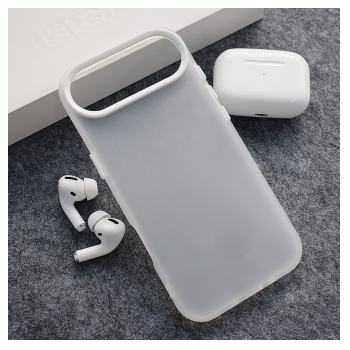 Maska Electro Glow Frame za iPhone Air bela