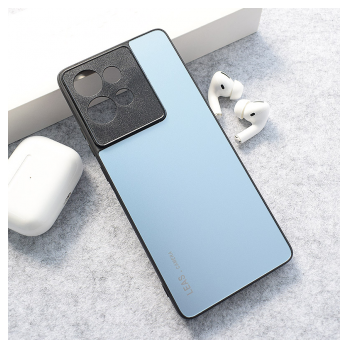 Maska AG Frosted za Motorola Edge 50 svetlo plava