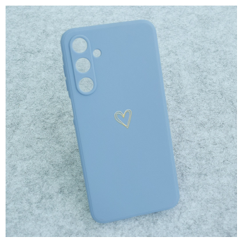 Maska Golden Heartbeat za Samsung A16 5G/ A166B plava