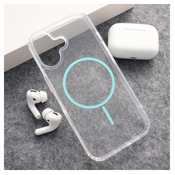 Maska Mag Case Clear Slim za iPhone 17 plava