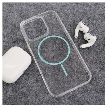Maska Mag Case Clear Slim za iPhone 16 Pro plava
