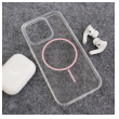 Maska Mag Case Clear Slim za iPhone 16 Pro Max roze