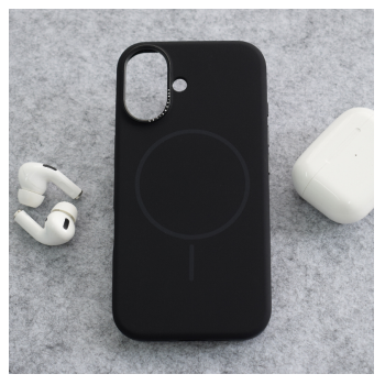 Maska Mag Case Nanobit Pure za iPhone 16 midnight black