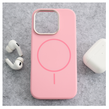 Maska Mag Case Nanobit Pure za iPhone 16 Pro Max powder roze