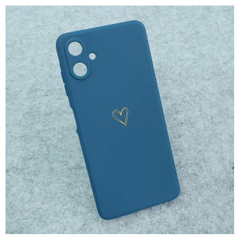 Maska Golden Heartbeat za Samsung A07/ A075F/ A08/ A085F plava