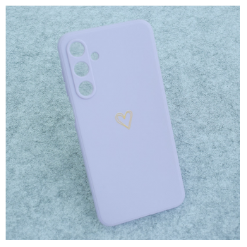 Maska Golden Heartbeat za Samsung S25 FE/ S731B/ S26 FE/ S741B ljubicasta
