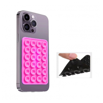 Octobuddy sticker dvostrani pink