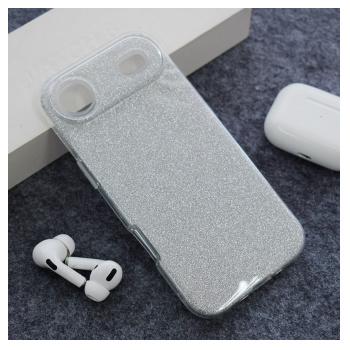Maska Crystal Dust za iPhone Air srebrna