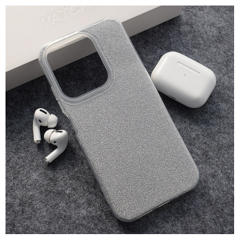 Maska Crystal Dust za Xiaomi Redmi 15C (173mm) srebrna