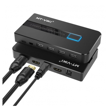 HDMI KVM Switch 2 porta 4k 30HZ