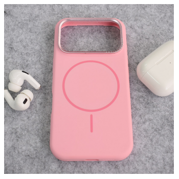 Maska Mag Case Nanobit Pure za iPhone 17 Pro Max/ 18 Pro Max powder roze