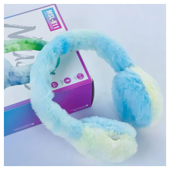 Bluetooth slusalice Earmuff MSL-811 plave