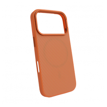 Maska Carbon Wave za iPhone 17 Pro Max/ 18 Pro Max narandzasta