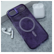 Maska Mag Case Bling Camera Bracket za iPhone Air ljubicasta