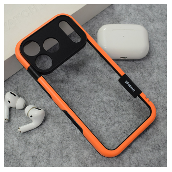 Maska Wallnut Bumper za iPhone 17 Pro narandzasta