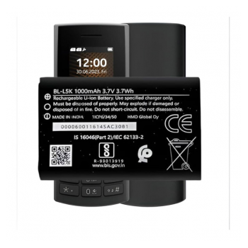 Baterija EG za Nokia BL-L5K/ BL-L5J/ 105 (1000mAh)