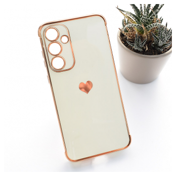 Maska Heart Frame za Samsung A37 5G/ A376B bela
