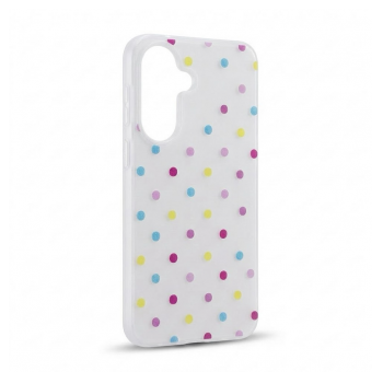 Maska Candy Dots za Samsung S26/ S941B bela