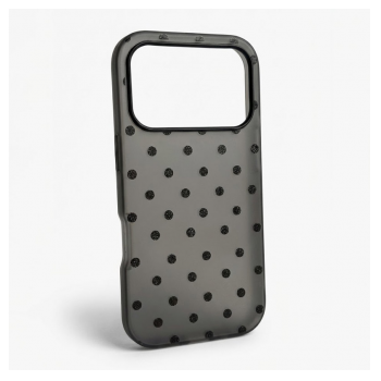 Maska Candy Dots za iPhone 17 Pro crna