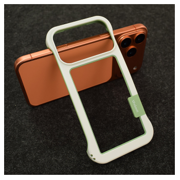 Maska Wallnut Candy Bumper za iPhone 17 Pro bela
