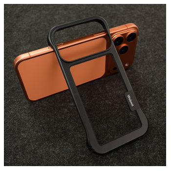 Maska Wallnut Candy Bumper za iPhone 17 Pro crna
