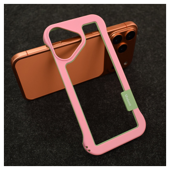 Maska Wallnut Candy Bumper za iPhone 17 roze