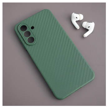 Maska Carbon fiber za Samsung A17 5G/ A175F/ A18 5G/ A185F zelena