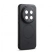 Maska Mag Case Smooth Leather za Honor Magic 8 Pro siva