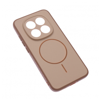 Maska Mag Case Matte Line za Xiaomi Redmi Note 15 Pro 5G (EU) braon