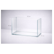 WeekAqua Ultra Clear akvarijum 45P 45x27x30cm x5mm 35L